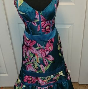 Formal Spaghetti strap floor length dress